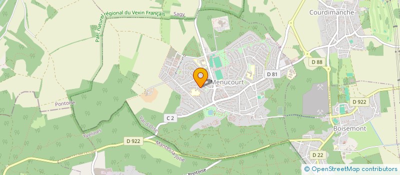 localisation de l'entreprise 894 272 442   MENUCOURT