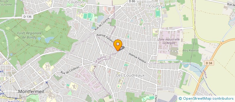 localisation de l'entreprise 894 276 013   MONTFERMEIL