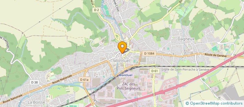 localisation de l'entreprise 894 277 367   CHALAMONT
