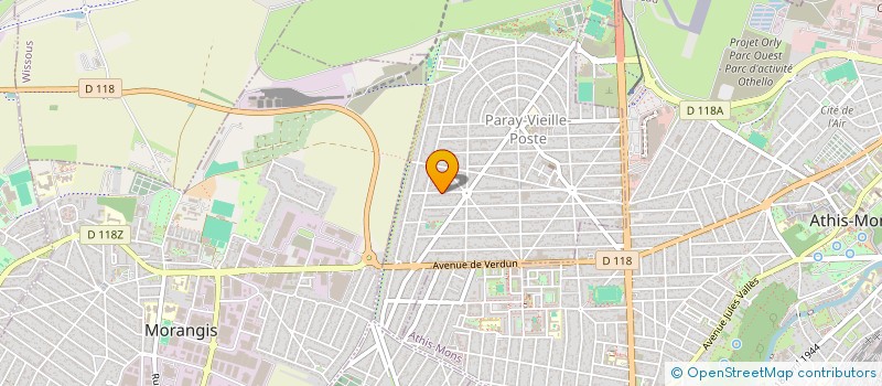 localisation de l'entreprise 894 286 186 à PARAY-VIEILLE-POSTE