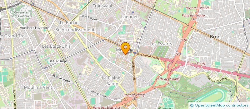 localisation de l'entreprise 894 287 465   LYON