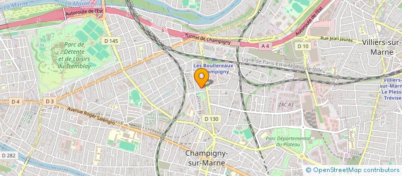 localisation de l'entreprise 894 295 708  à CHAMPIGNY-SUR-MARNE