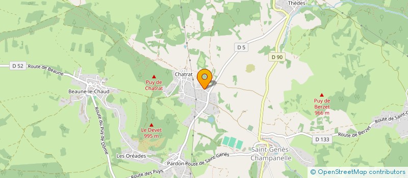 localisation de l'entreprise 894 322 494   MARCENAT