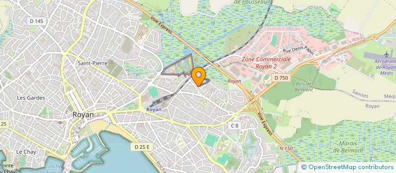 localisation de l'entreprise 894 326 727   SAUJON