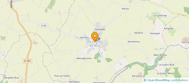 localisation de l'entreprise 894 329 390 à SAINT-GILLES-LES-BOIS