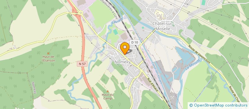 localisation de l'entreprise 894 342 872   CHATEL-SUR-MOSELLE