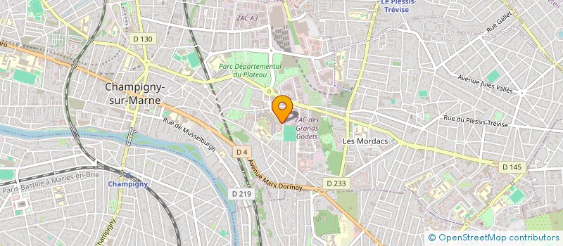 localisation de l'entreprise 894 343 169   CHAMPIGNY-SUR-MARNE