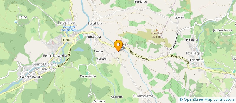 localisation de l'entreprise 894 368 364   ALDUDES