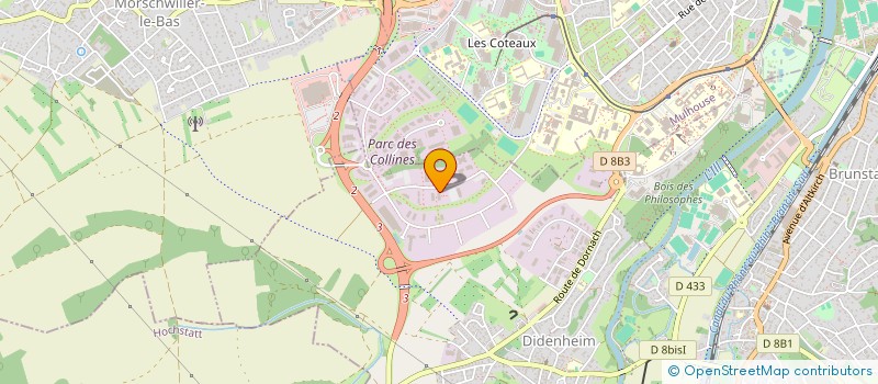 localisation de l'entreprise 894 381 516   MULHOUSE