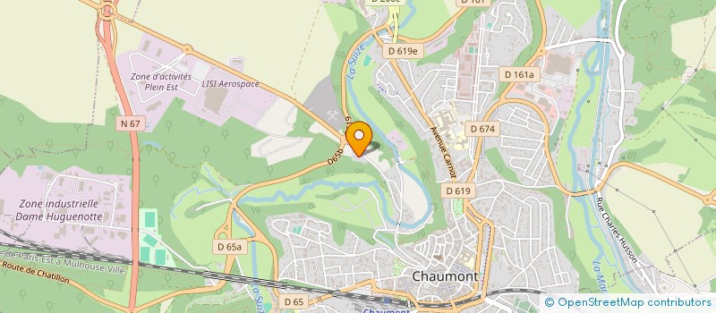 localisation de l'entreprise 894 384 601 à CHAUMONT