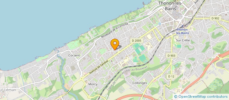 localisation de l'entreprise 894 410 521   THONON-LES-BAINS