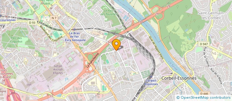 localisation de l'entreprise 894 411 834 à CORBEIL-ESSONNES
