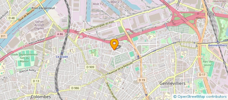 localisation de l'entreprise 894 423 508 à ASNIERES-SUR-SEINE