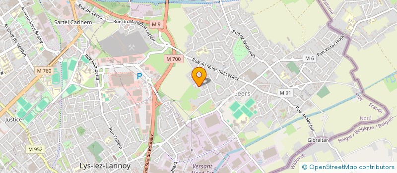 localisation de l'entreprise 894 427 251   LEERS