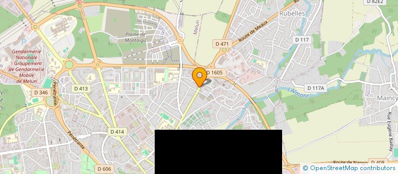 localisation de l'entreprise 894 430 628 à MELUN
