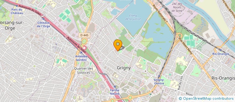 localisation de l'entreprise 894 435 031   GRIGNY