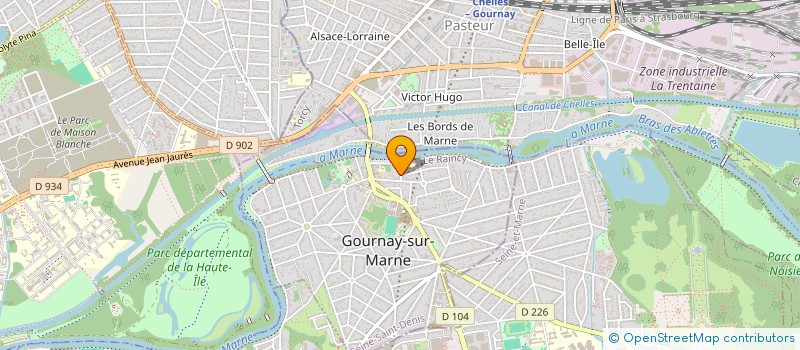 localisation de l'entreprise 894 439 090   GOURNAY-SUR-MARNE