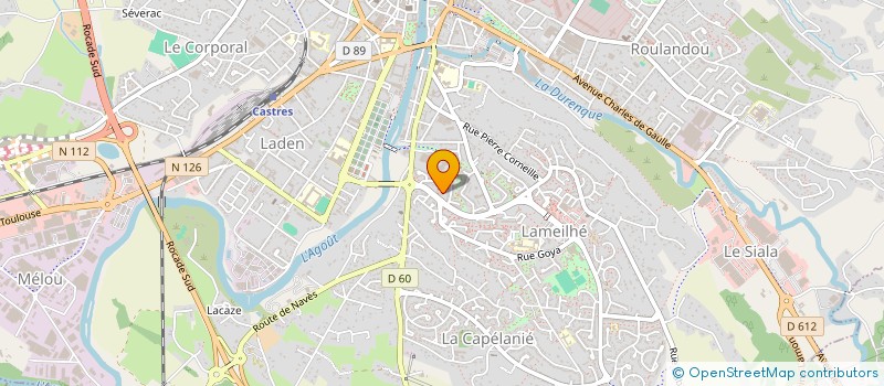 localisation de l'entreprise 894 449 396   CASTRES