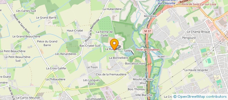 localisation de l'entreprise 894 452 713 à FONDETTES
