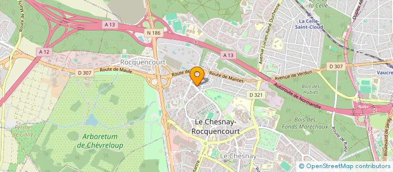 localisation de l'entreprise 894 456 706   LE CHESNAY-ROCQUENCOURT