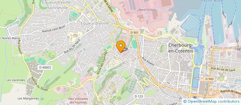 localisation de l'entreprise 894 477 280   CHERBOURG-EN-COTENTIN