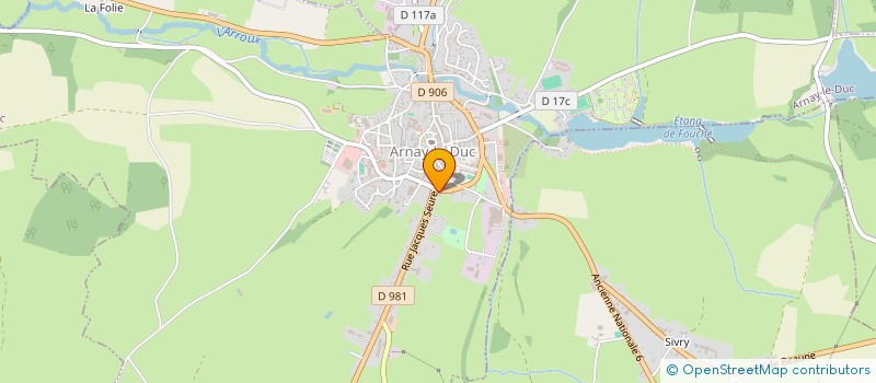 localisation de l'entreprise 894 483 643   ARNAY-LE-DUC