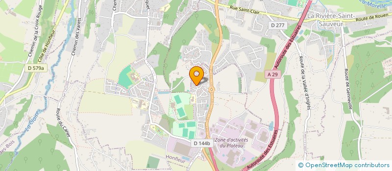 localisation de l'entreprise 894 498 377   HONFLEUR