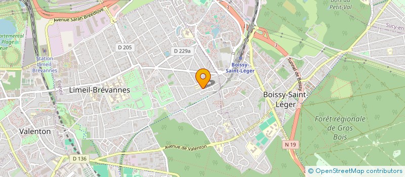 localisation de l'entreprise 894 500 206   LIMEIL-BREVANNES