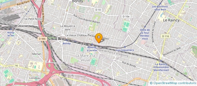 localisation de l'entreprise 894 505 452   BONDY