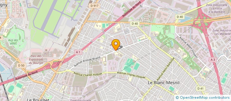 localisation de l'entreprise 894 520 311   LE BLANC-MESNIL