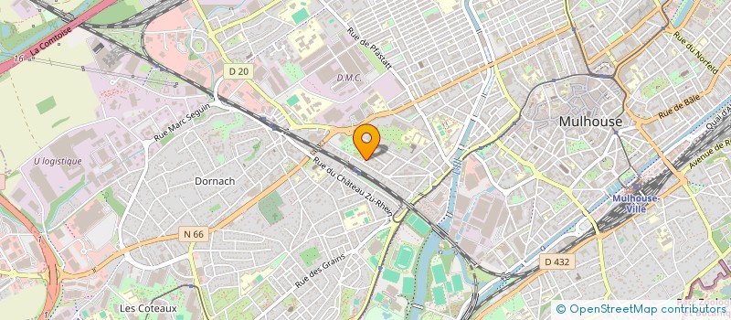 localisation de l'entreprise 894 525 856   MULHOUSE