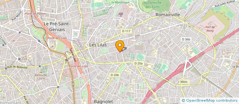 localisation de l'entreprise 894 538 818 à LES LILAS