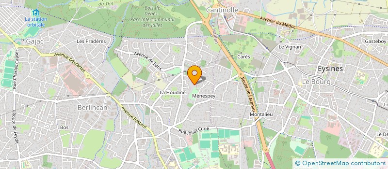 localisation de l'entreprise 894 544 865   LE HAILLAN