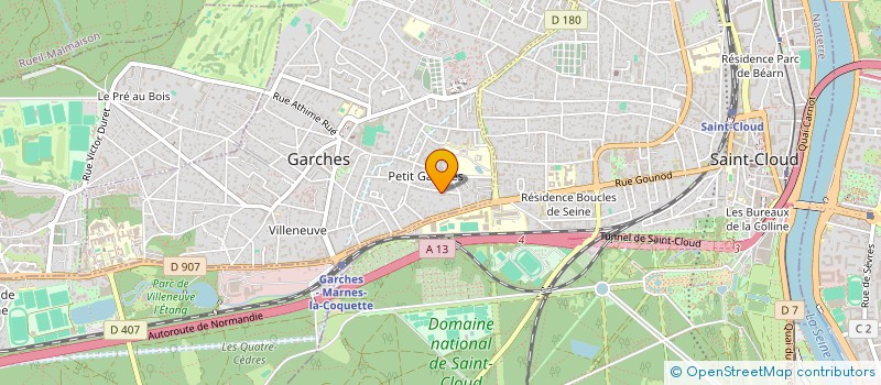 localisation de l'entreprise 894 548 353  à GARCHES