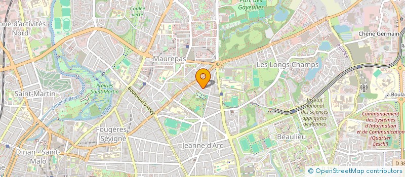 localisation de l'entreprise 894 583 830   CHANTEPIE