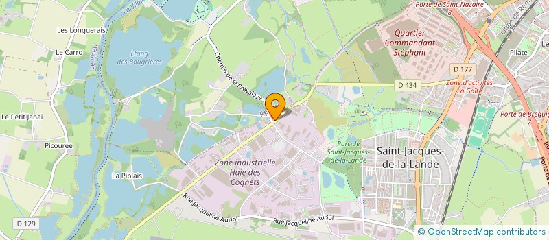 localisation de l'entreprise 894 583 863   SAINT-JACQUES-DE-LA-LANDE