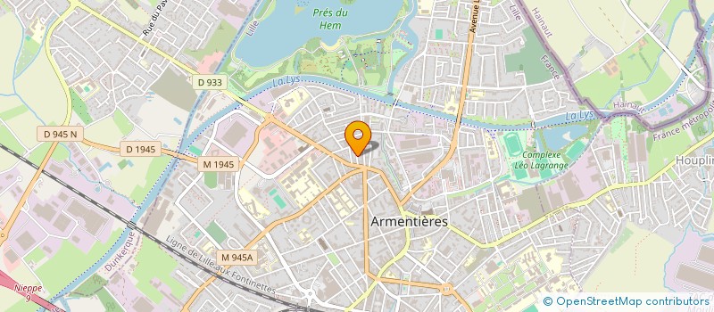 localisation de l'entreprise 894 589 381   ARMENTIERES