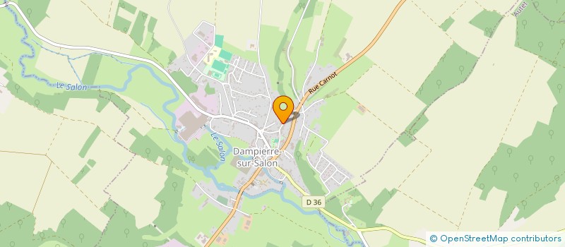 localisation de l'entreprise 894 589 431   DAMPIERRE-SUR-SALON