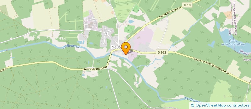 localisation de l'entreprise 894 595 263   NEUVY