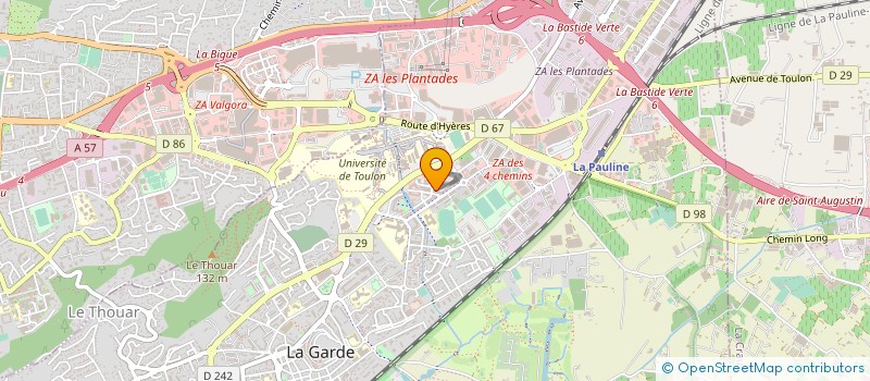 localisation de l'entreprise 894 605 492  à HYERES