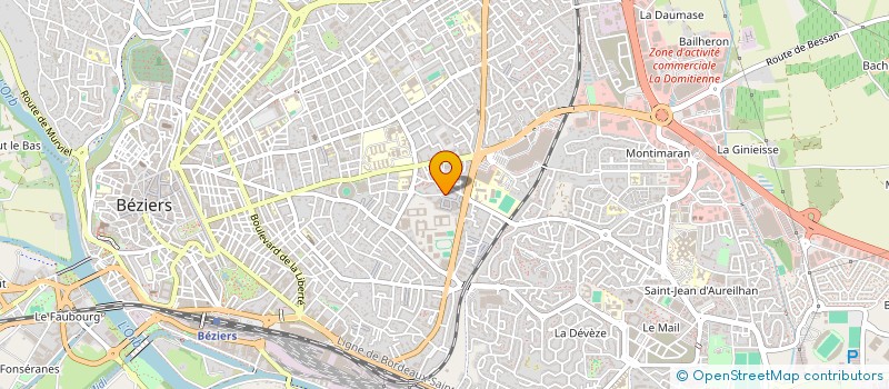 localisation de l'entreprise 894 608 926   BEZIERS