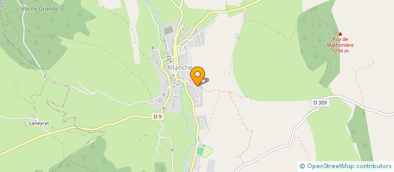 localisation de l'entreprise 894 609 494 à ALLANCHE
