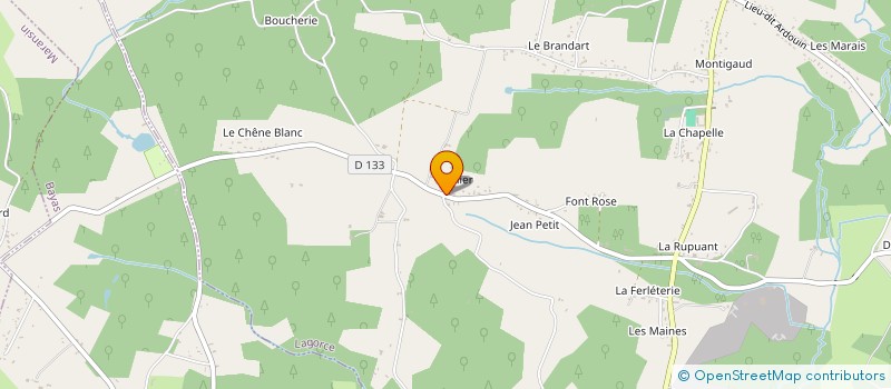 localisation de l'entreprise 894 611 045   LAGORCE