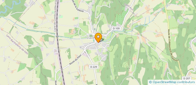 localisation de l'entreprise 894 619 436   CLAVEYSON