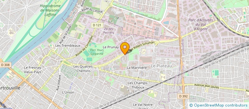 localisation de l'entreprise 894 629 369   SARTROUVILLE