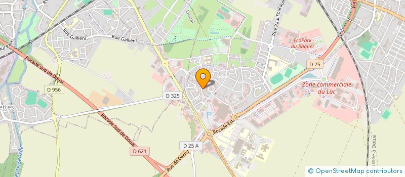 localisation de l'entreprise 894 643 246   DOUAI