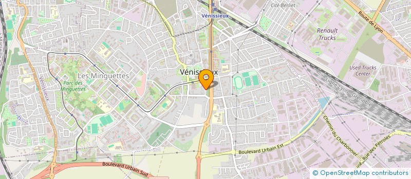 localisation de l'entreprise 894 644 228   VENISSIEUX