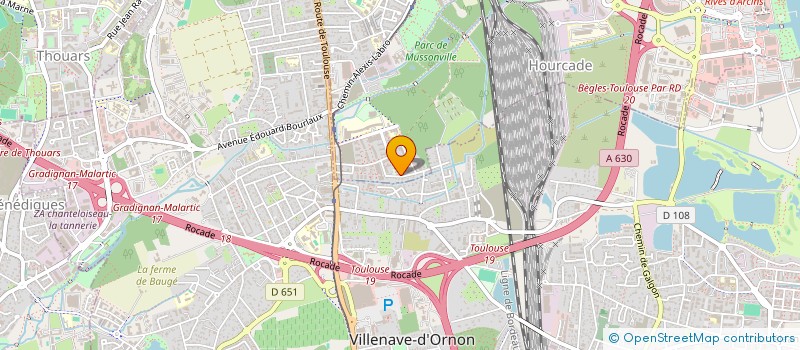 localisation de l'entreprise 894 655 257   COULOUNIEIX-CHAMIERS