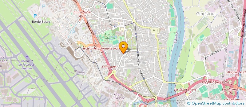 localisation de l'entreprise 894 668 193   BLAGNAC