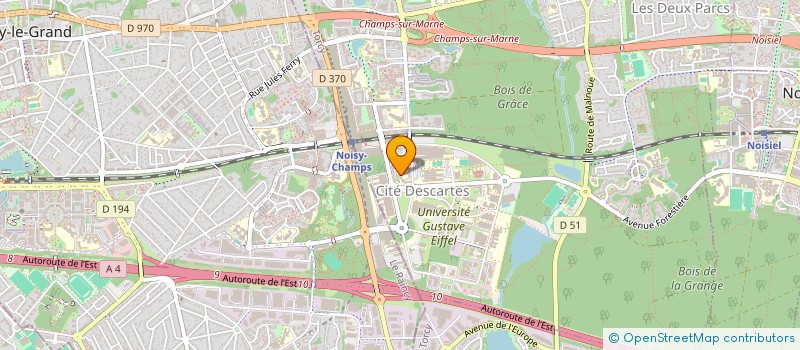 localisation de l'entreprise 894 700 160   CHAMPS-SUR-MARNE